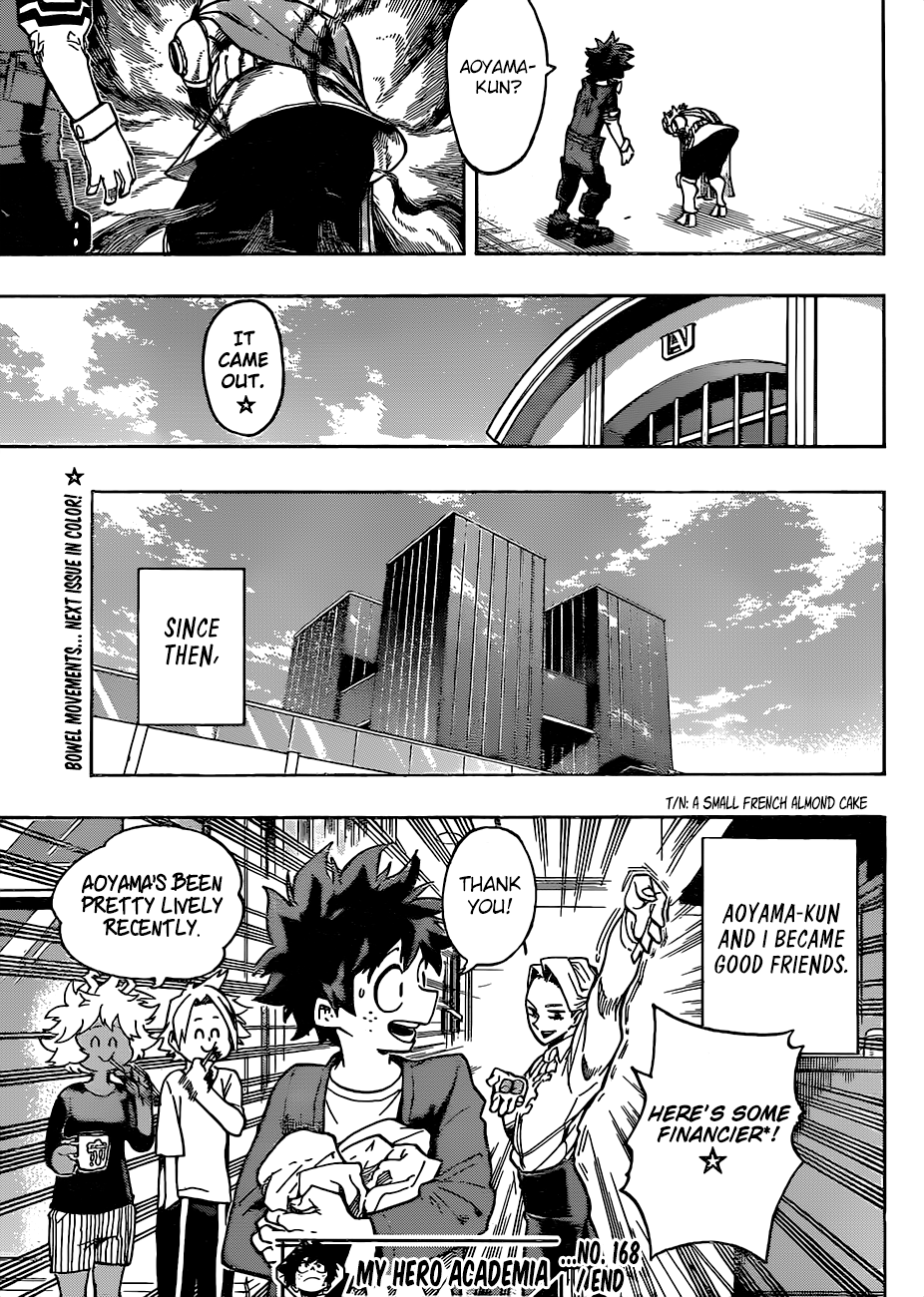 Boku no Hero Academia Chapter 168 17